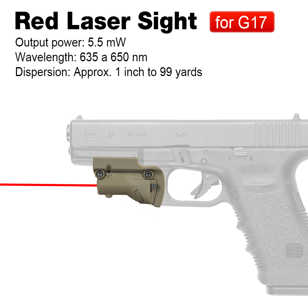 Industrial Laser Pointer - Celownik laserowy Tactical Red Laser celownik