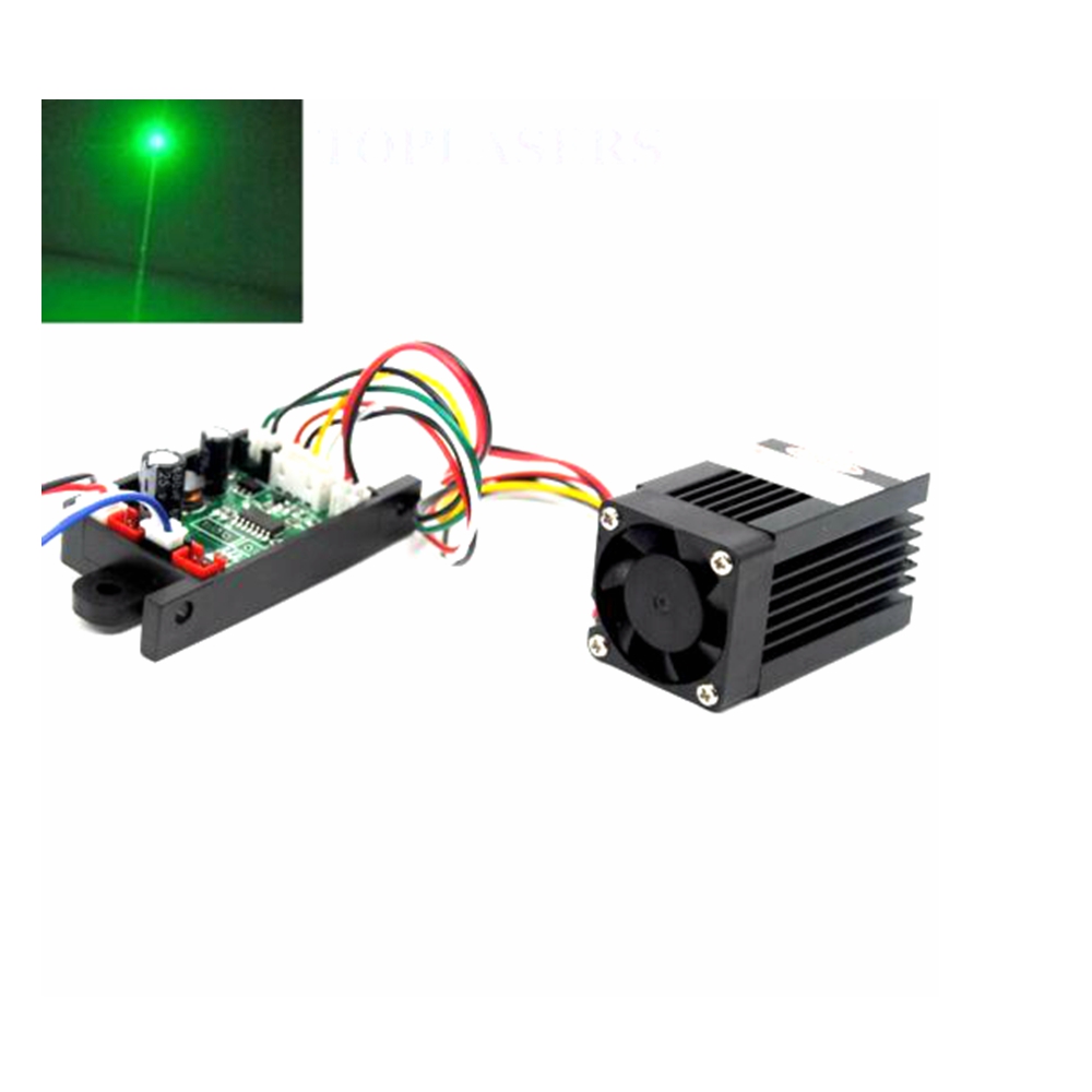 Industrial Laser Light - Przemysłowy moduł diody laserowej 532nm 80mw-100mw