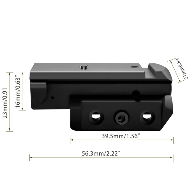 Industrial Laser Pointer - Czerwono/Zielono/Niebieski Celownik Laserowy USB z Możliwością