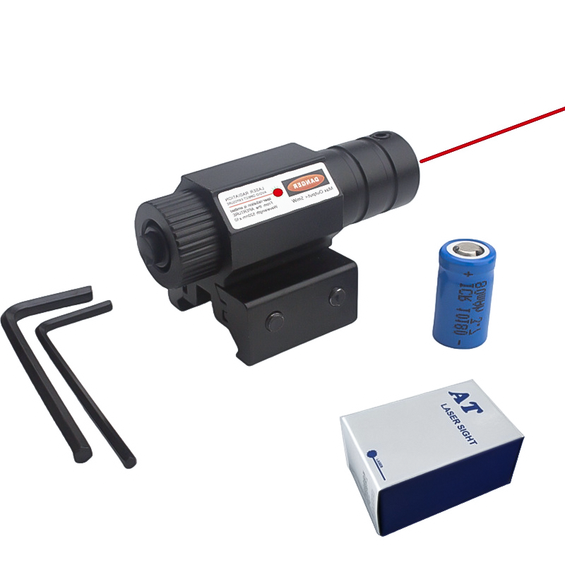 Industrial Laser Pointer - Celownik laserowy z czerwonym punktem, ładowalny,