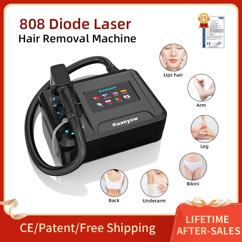 Industrial Laser Hair Removal Machine - Wysokiej jakości laserowy depilator 808NM 2000W