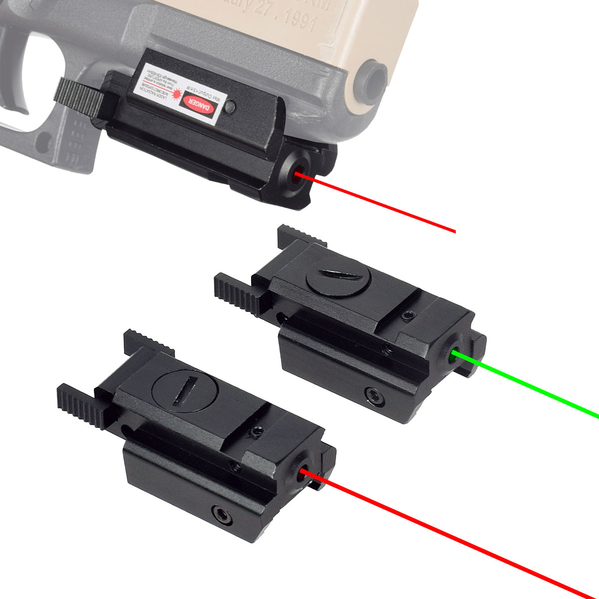 Industrial Laser Pointer - Taktyczny celownik laserowy z czerwoną zieloną