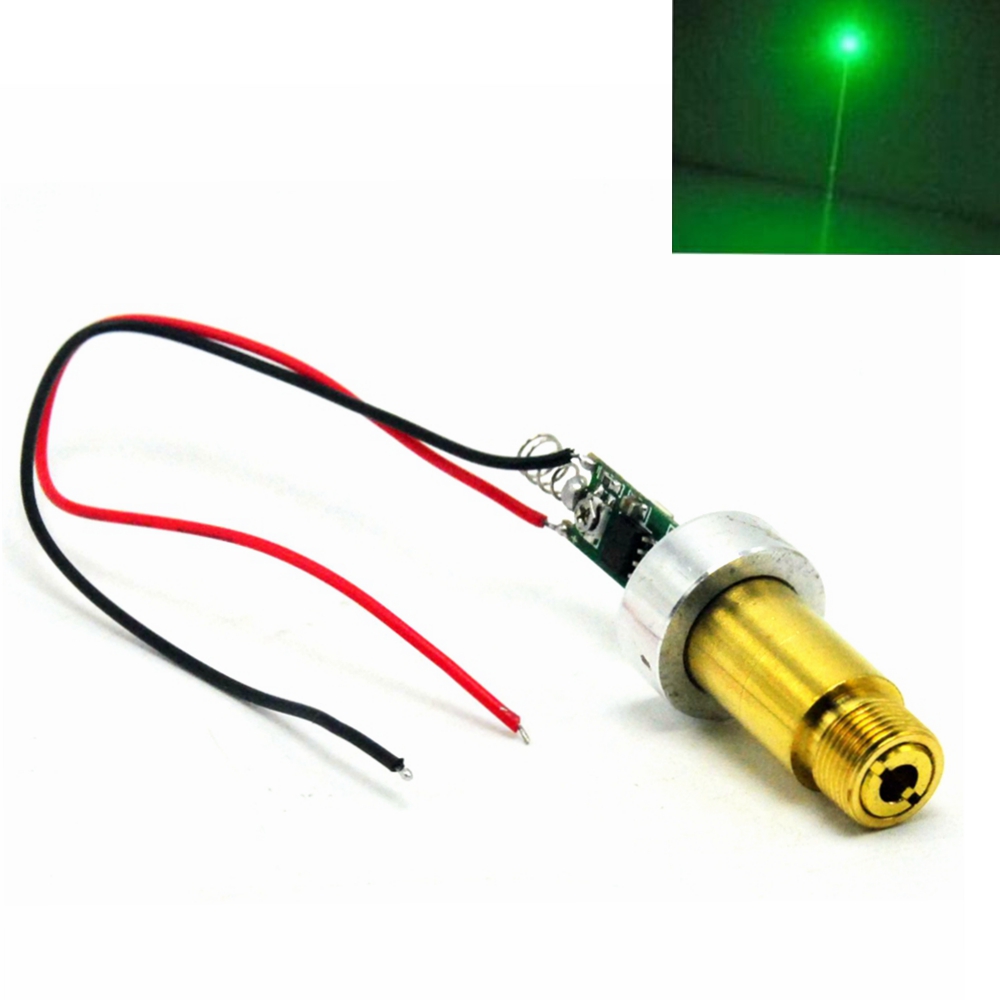 Industrial Laser Pointer - Przemysłowy mosiądz 50mW 100mw 200mw 532nm
