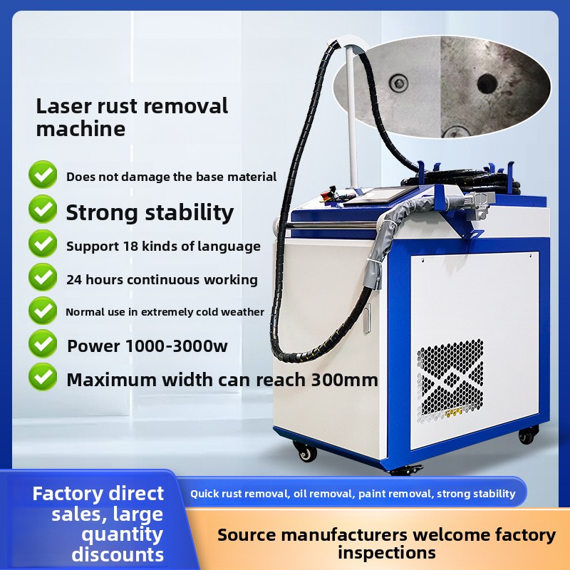 Przenośny, ręczny laser do usu – Industrial Laser Paint Removal recenzja i cena