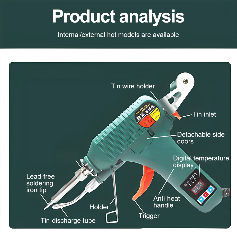 80W 120W cyfrowy ręczny pistol – Industrial Laser Welding Tool recenzja i cena