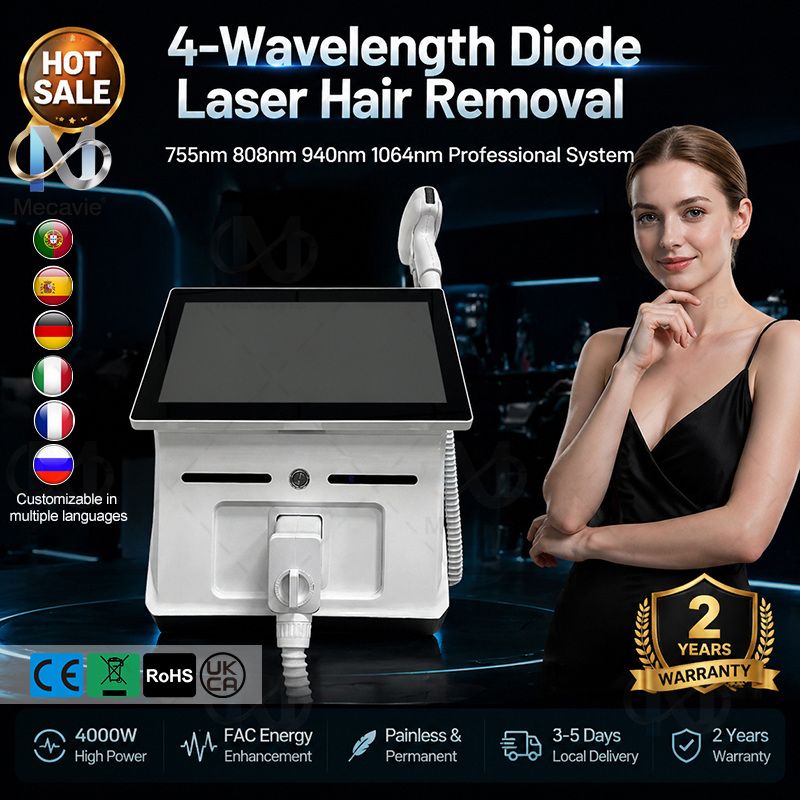 Profesjonalny przenośny laser  – Industrial Laser Hair Removal Machine recenzja i cena