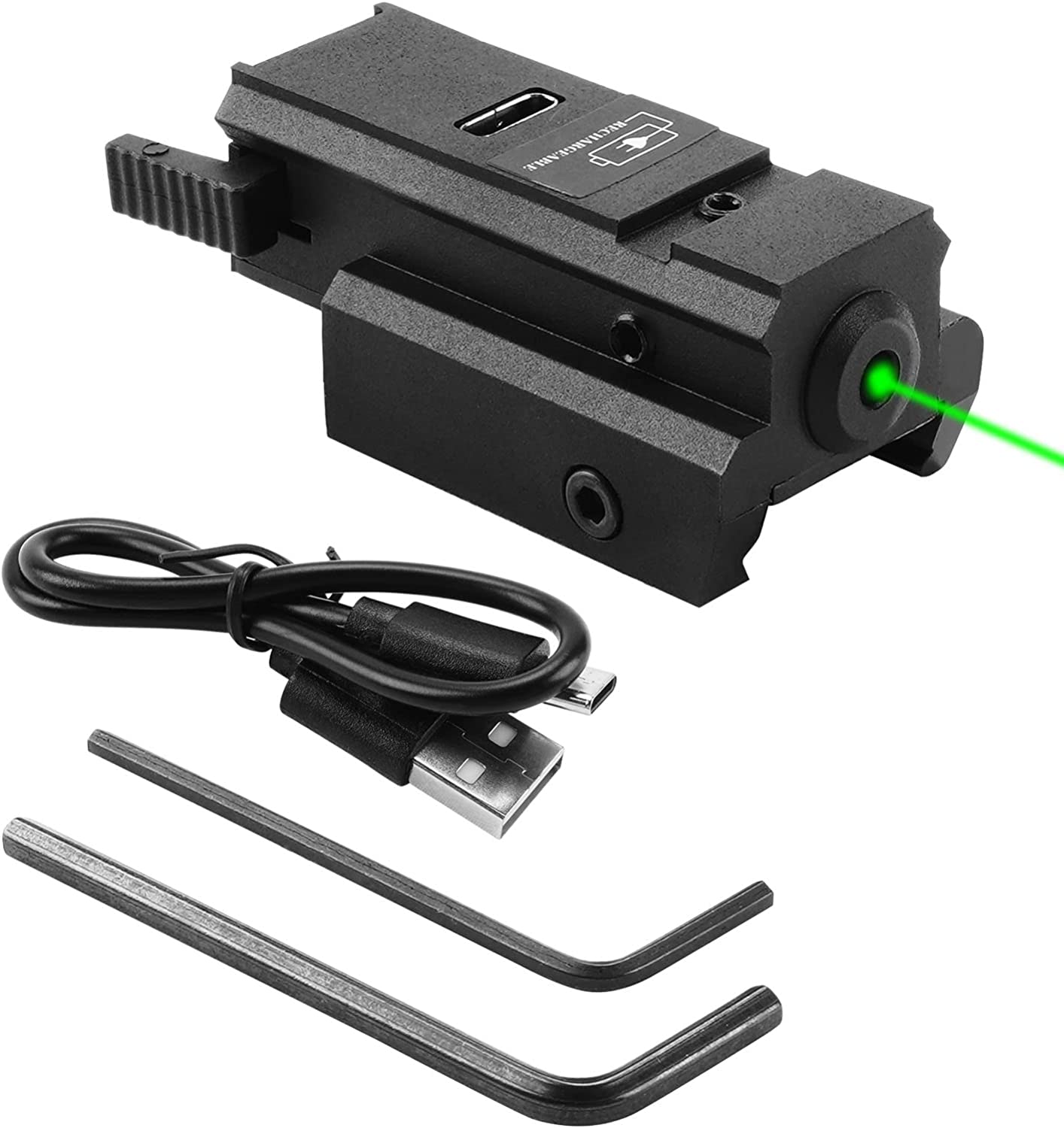Taktyczny mini laser zielony/c – Industrial Laser Pointer recenzja i cena