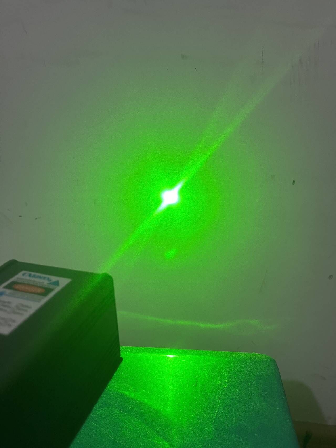 Zielony laser 532nm 200mW z tr – Industrial Laser Pointer recenzja i cena