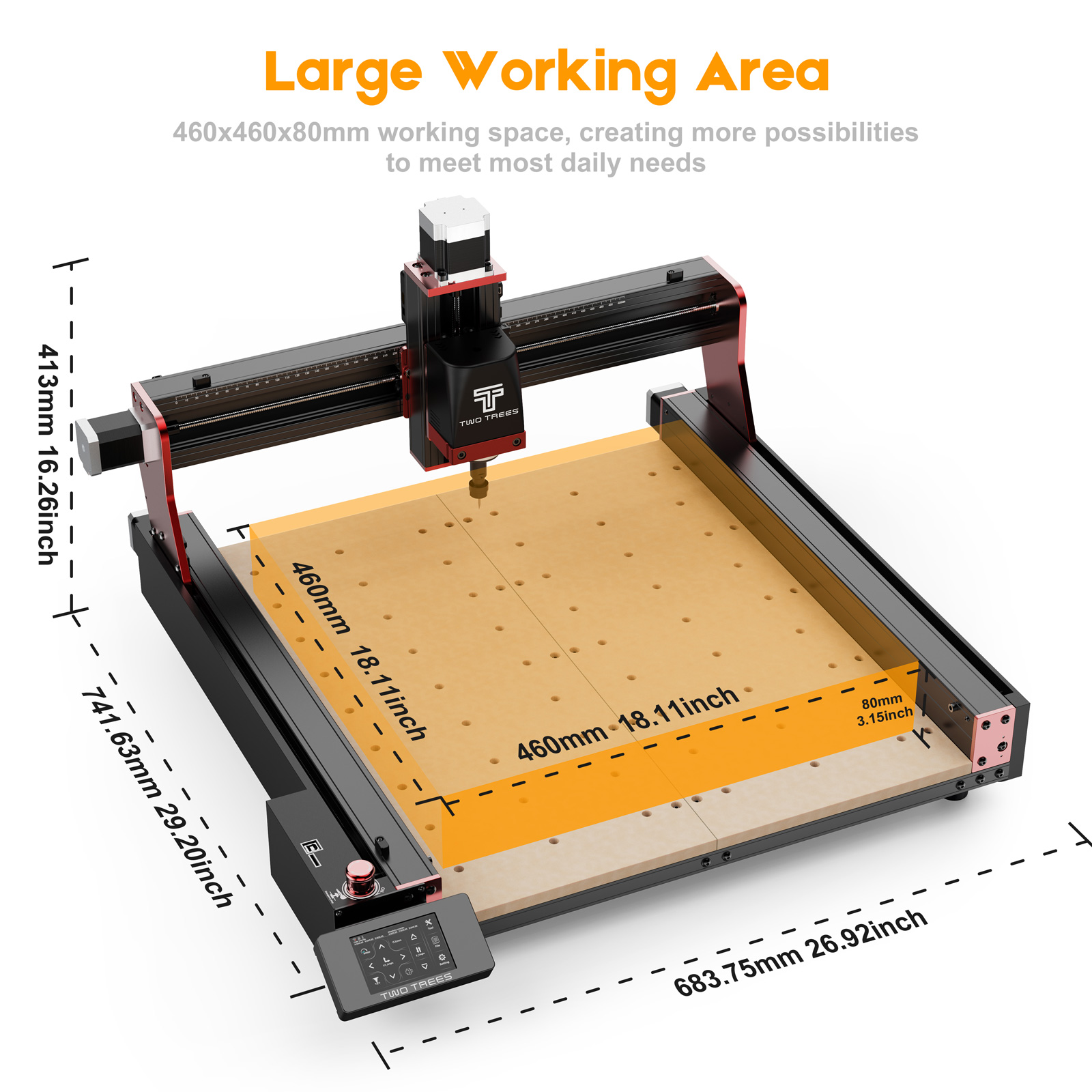 TWOTREES TTC450 pro CNC maszyn – Limit Switch Cnc recenzja i cena