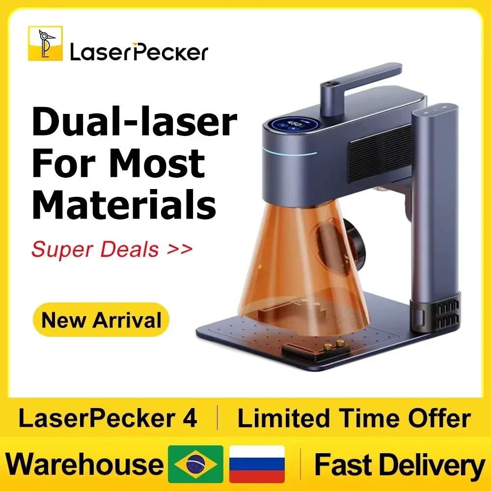 LASERPECKER 4 LP4 Maszyna do g – Industrial Laser Engraving Machine recenzja i cena