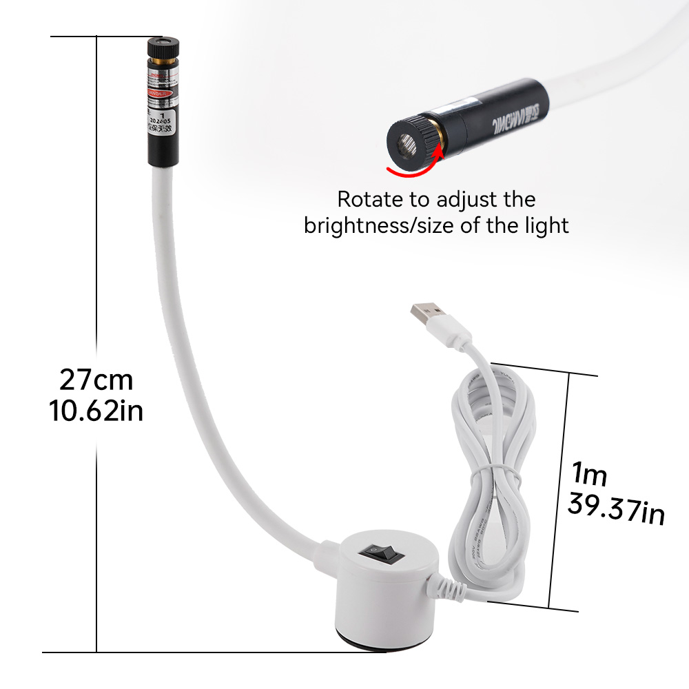 Zasilany przez USB czerwony la – Industrial Laser Light recenzja i cena