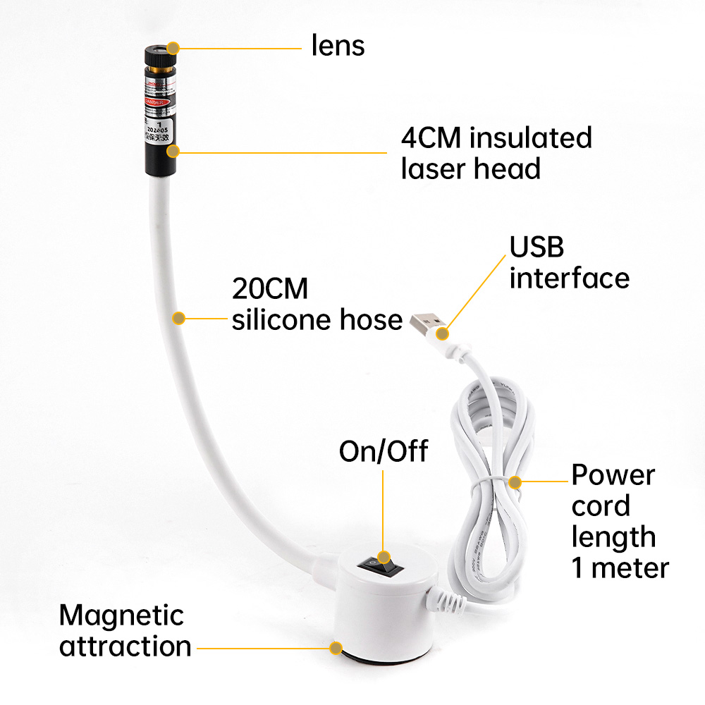 Zasilany przez USB czerwony la – Industrial Laser Light recenzja i cena