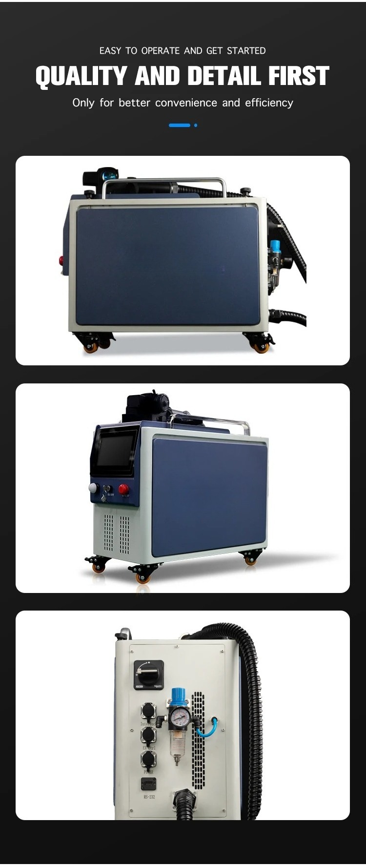 Maszyna do czyszczenia laserem – Industrial Laser Paint Removal recenzja i cena